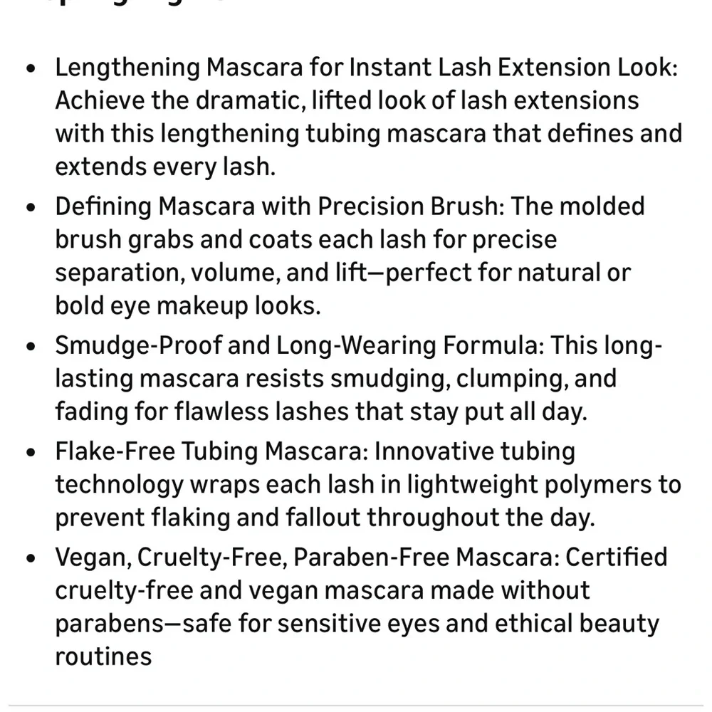 Hourglass Unlocked Mascara - Rich Espresso Brown or Ultra Black